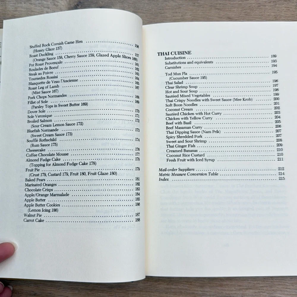 Vintage‎ The Yul Brynner Cookbook OOP